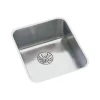 Sinks<Elkay Lustertone Classic Single-Bowl Undermount Sink w/Perfect Drain, 18.5" x 14" x 6.88", Stainless Steel, Lustrous Satin