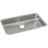 Sinks<Elkay Lustertone Classic Single-Bowl Undermount Sink, 18.5" x 30.5" x 5.38", Stainless Steel, Lustrous Satin (ELUHAD281655)