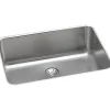 Sinks<Elkay Lustertone Stainless Steel 26-1/2" x 18-1/2" x 10", Single Bowl Undermount Sink with Perfect Drain (ELUH241610PD)