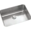 Sinks<Elkay Lustertone Stainless Steel 23-1/2" x 18-1/4" x 4-3/8", Single Bowl Undermount ADA Sink with Perfect Drain (ELUHAD211545PD)