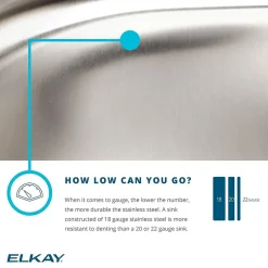 Sinks<Elkay Pacemaker 43" Double Basin Drop In Stainless Steel Kitchen Sink (PSR43221)