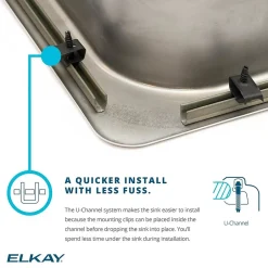 Sinks<Elkay Pacemaker 43" Double Basin Drop In Stainless Steel Kitchen Sink (PSR43221)