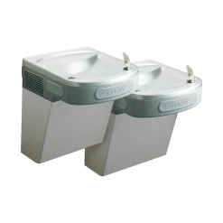 Drinking Fountains<Elkay Versatile Cooler Wall Mount Bi-Level ADA Non-Filtered, 8 GPH Light Gray Granite (EZSTL8LC)