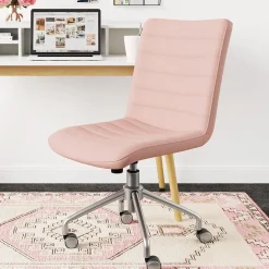 New Adelaide Fabric Task Chair, Pink (48214A) Office Chairs