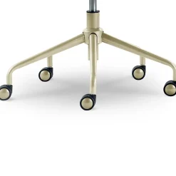 Online Giselle Fabric Computer and Desk Chair, Navy Blue/Gold (CHR10058C) Office Chairs