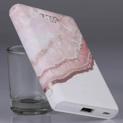 Ellie Los Angeles ELLIE ROSE 5,000 mAh Power Bank, Rose Gold Agate (PB-0034)