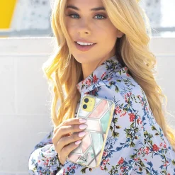 Cell Phone Cases<Ellie Los Angeles ELLIE ROSE Phone Case for iPhone 12/12 Pro, Peachy Green (12PROU-0055)