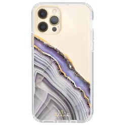 Cell Phone Cases<Ellie Los Angeles ELLIE ROSE Phone Case for iPhone X, Xs, and 11 Pro, Deep Purple Agate (11PROX-0004)