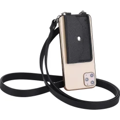Cell Phone Cases<Ellie Los Angeles ELLIE ROSE Smartphone Pocket Attachment with Strap, Black (CB-0001)