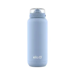 Water Bottles<ello Cooper Stainless Steel Vacuum Insulated Water Bottle, 32 oz., Halogen Blue (489-0999-025-6)