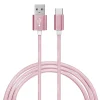 Lightning Cables<Ematic Charge and Sync USB-A to USB-C Cable, 3 ft., Pink, (EUSBCPN)