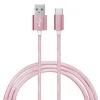 Ematic Charge and Sync USB-C 2.0 to USB-A Cable, 6 ft., Pink, (EUTC602PN)