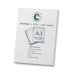 Best 11.69" x 16.54" Multi-Purpose Paper, 24 lbs., 96 Brightness, 250 Sheets/Ream (A324R) Multipurpose Paper