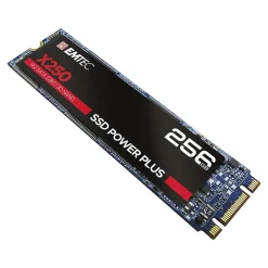 Emtec X250 Power Plus ECSSD256GX250 256GB M.2 SATA Internal Solid State Drive* Solid State Drives