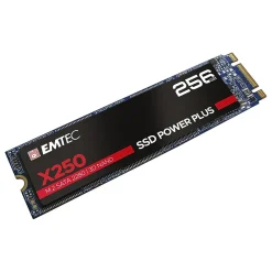 Emtec X250 Power Plus ECSSD256GX250 256GB M.2 SATA Internal Solid State Drive* Solid State Drives