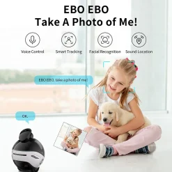 Enabot EBO X Home Robot, Black (EBO X)* Webcams