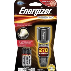 Flashlights & Lanterns<Energizer Vison HD Performance 3.86" Metal Flashlight 270 Lumens (EPMHH32E)