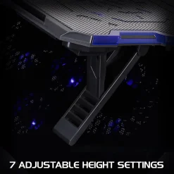 Enhance Cryogen Laptop Cooling Stand, USB Connectivity, Blue/Black (ENGXC20100BLWS)* Gaming Accessories