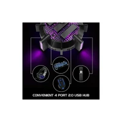 Enhance ENPCGHH100BKEW Headset Stand, Black* Gaming Accessories