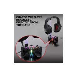 Enhance ENPCGHH100BKEW Headset Stand, Black* Gaming Accessories