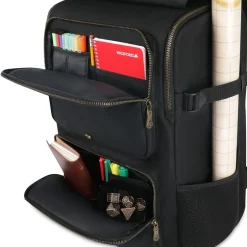 Backpacks<Enhance Tabletop Roleplaying Game Backpack, Large, Black (7527074)