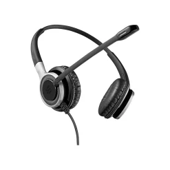 EPOS IMPACT SC 660 Stereo Headset, On Ear, Black with Silver (1000555)* Headsets