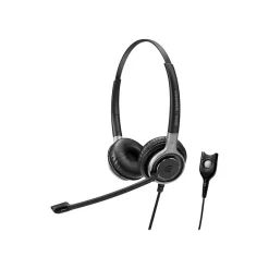 EPOS IMPACT SC 660 Stereo Headset, On Ear, Black with Silver (1000555)* Headsets