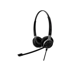 EPOS IMPACT SC 665 USB Stereo Computer Headset, On Ear, Black/Silver (1000645)* Headsets