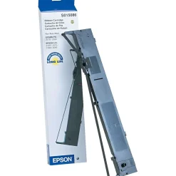 Printer Ribbons<Epson Black Dot-Matrix Printer Ribbon (S015086)