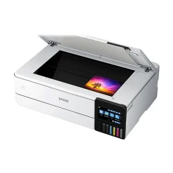 Color Printers<Epson EcoTank Photo ET-8550 Wireless Color Inkjet Printer, All-In-One Supertank, Print, Scan, Copy (9472524)
