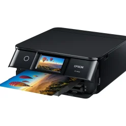 Color Printers<Epson Expression Photo XP-8700 Wireless Color All-in-One Inkjet Printer (C11CK46201)