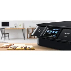 Color Printers<Epson Expression Photo XP-8700 Wireless Color All-in-One Inkjet Printer (C11CK46201)