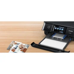 Color Printers<Epson Expression Photo XP-8700 Wireless Color All-in-One Inkjet Printer (C11CK46201)