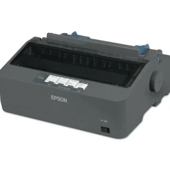 Black & White Printers<Epson LX-350 Black/White Dot Matrix Impact Printer (C11CC24001)