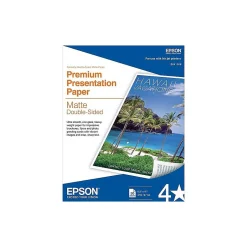 Hot Premium Matte Presentation Paper, 8.5" x 11", 50 Sheets/Pack (S041568) Photo Paper