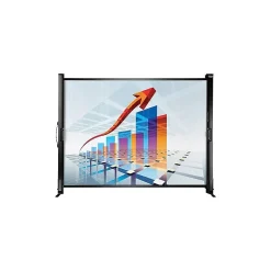 Projector Screens<Epson Ultra Portable 50" Portable Manual Tabletop Projector Screen, White (V12H002S4Y)