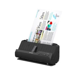 Portable Scanners<Epson WorkForce ES-C220 Duplex Sheetfed Scanner, Black (B11B272202)