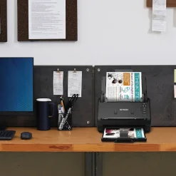 Portable Scanners<Epson WorkForce ES-500W II Wireless Duplex Document Scanner, Black (B11B263201)