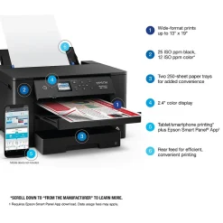 Instant Photo Printers<Epson WorkForce Pro WF-7310 Wireless Color Printer (C11CH70201)