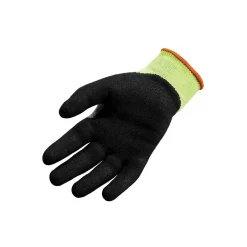 Work Gloves<Ergodyne ProFlex 7041 Hi-Vis Nitrile-Coated Cut-Resistant Gloves, ANSI A4, Wet Grip, Lime, Medium, 12 Pairs (17813)
