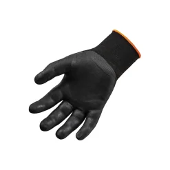 Work Gloves<Ergodyne ProFlex 7001 Nitrile Coated Gloves, ANSI Level 3 Abrasion Resistance, Black, XXL, 12 Pairs (17956)
