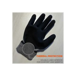 Work Gloves<Ergodyne ProFlex 7501 Waterproof Winter Work Gloves, Gray, Large, 12 Pairs (17634)