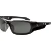 Eye Protection<Skullerz Ergodyne ODIN Safety Glasses, Black, Smoke Lens (50030)