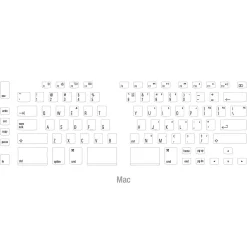 Ergoguys Matias Programmable Ergo Pro Ergonomic Keyboard for Mac, Black (FK403Q-P)* Ergonomic Keyboards