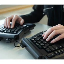 Ergoguys Matias Programmable Wired Ergonomic Keyboard, Black (FK403QPC-P)* Ergonomic Keyboards