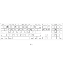 Ergoguys Matias Wireless Ergonomic Keyboard, Silver (FK418BTS)* Ergonomic Keyboards