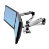 Ergotron LX Dual Side-by-Side Monitor Arm, Up to 27" Monitor, Black (45-245-026)* Monitor Mounts & Stands