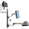 Ergotron ® LX Wall Mount System, 18 1/4" x 35" x 34", Polished Aluminum/Black (45253026)* Monitor Mounts & Stands