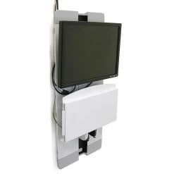 Ergotron StyleView Vertical Lift Adjustable High Traffic Area, 24" Screen Support, White (60-593-216)* Monitor Mounts & Stands