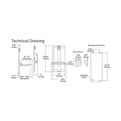 Ergotron StyleView Vertical Lift Adjustable High Traffic Area, 24